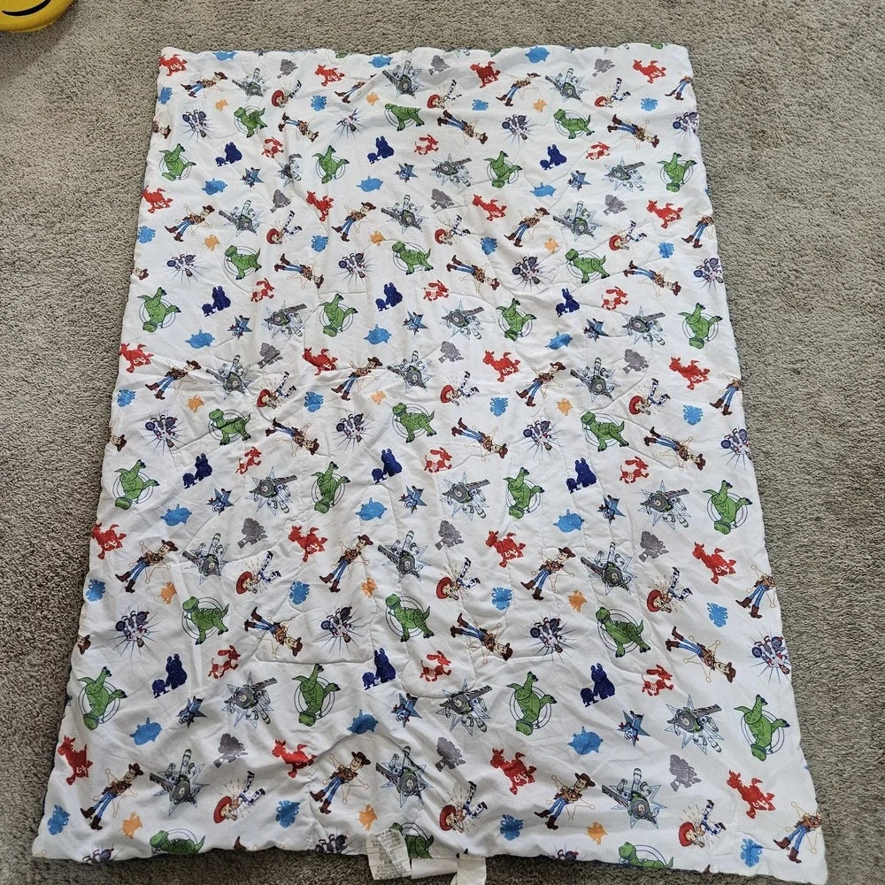 Disney Pixar Toy Story 4 Toddler Bedding Set – Comforter, Flat Sheet &...